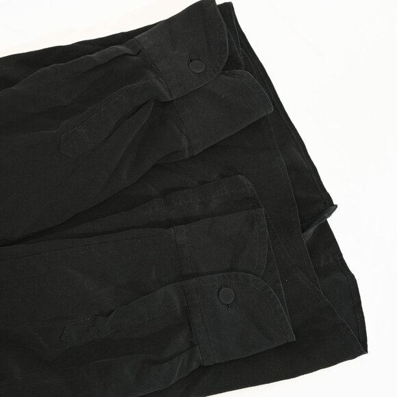 Gucci Black 100% Silk Shirt with Subtle GG Embroidery Very Good Condition - Picture 11 of 12